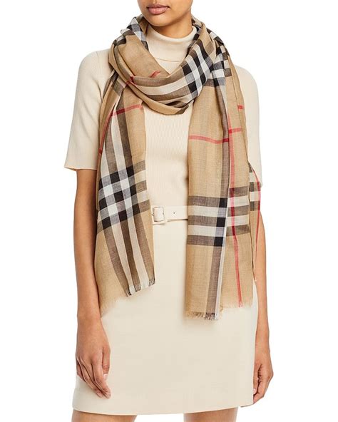 burberry check extra fine wool scarf house|burberry giant check print scarf.